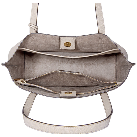 Michael Kors Ana Pebbled Leather Tote - Truffle 30F8TX4T8L-208