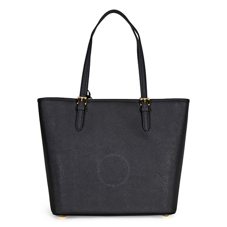 Michael Kors Jet Set Large Travel Saffiano Leather Tote - Black Large 30S6GTTT3L-001