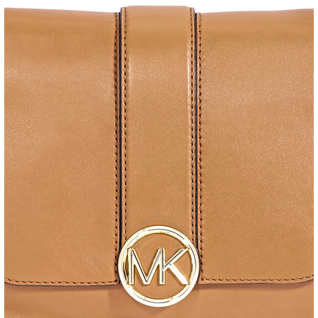 Michael Kors Leather Shoulder Bag- Acorn 30F8G0LF2T-203