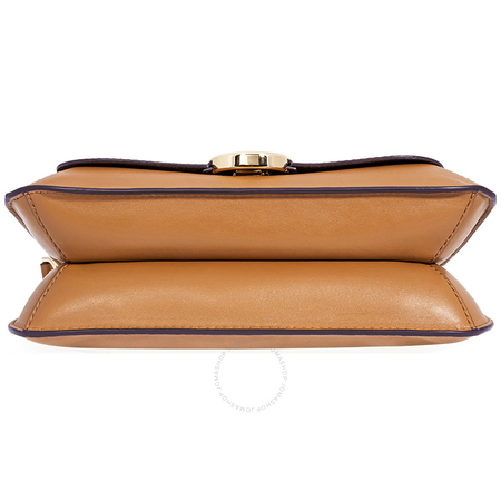 Michael Kors Leather Shoulder Bag- Acorn 30F8G0LF2T-203