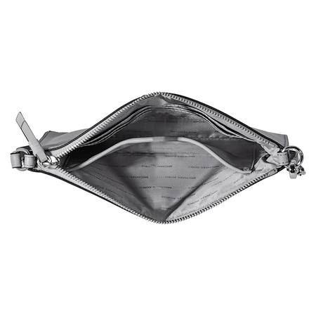 Michael Kors Medium Convertible Leather Pouch- Pearl Grey 32F8SF9U2L-081