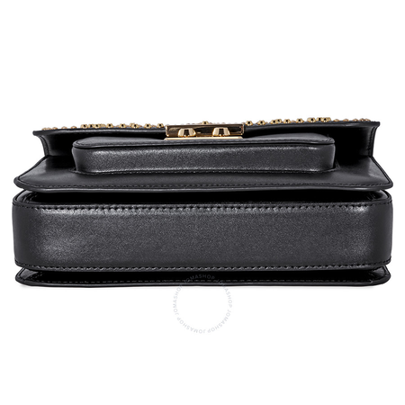 Michael Kors Sloan Studded Leather Shoulder Bag - Black 30F8GS9L3U-001