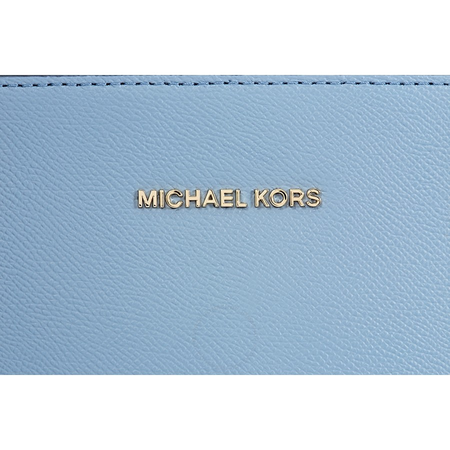 Michael Kors Textured Leather Tote- Powder Blue 30F8TV6T4L-424