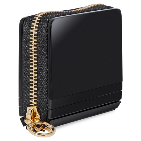Michael Kors Barbara Resin Coin Purse - Black 32H8GB8Z0P-001