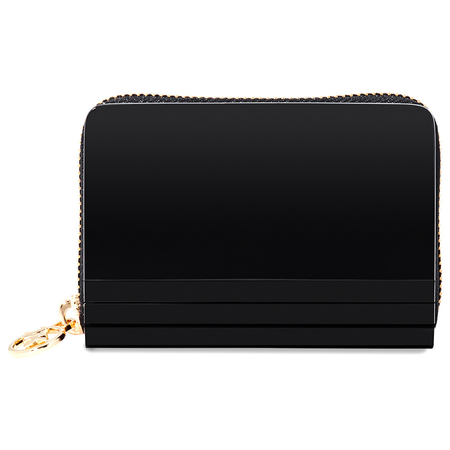 Michael Kors Barbara Resin Coin Purse - Black 32H8GB8Z0P-001