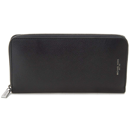 Michael Kors Bryant Men's Zip Around wallet -Black Tech 39F5MYTE3L-001