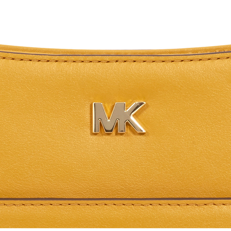 Michael Kors Gloria Leather Messenger Bag- Marigold 30F8GG0M2L-706