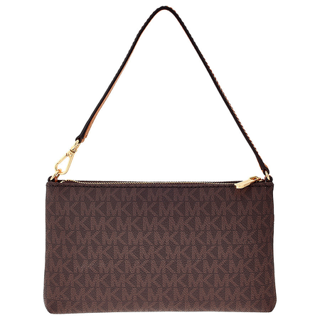 Michael Kors Jet Set Large Wristlet - Brown 32S7GJSW3B-200