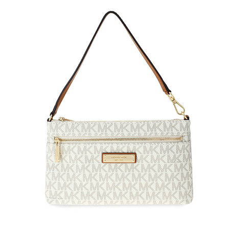 Michael Kors Jet Set Large Wristlet - Vanilla 32S7GJSW3B-150