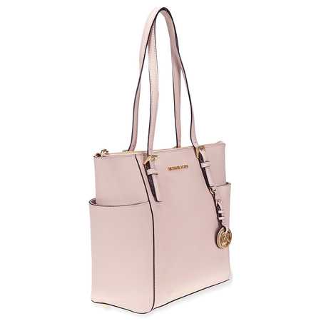 Michael Kors Jet Set Saffiano Leather Tote -Soft Pink 30F2GTTT8L-187