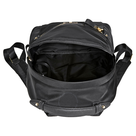 Michael Kors Kelsey Large Nylon Backpack- Black 30F7GO2B7C-001