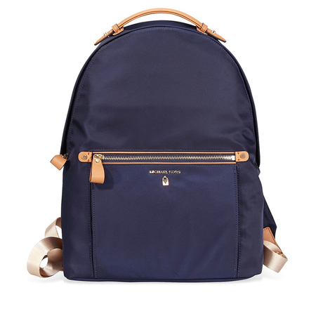 Michael Kors Kelsey Nylon Large Backpack- Admiral 30F7GO2B7C-414