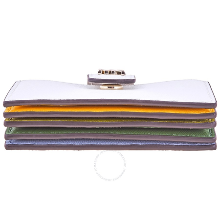 Michael Kors Ladies Card Case Jet Set Travel Optic White Card Case 32T8TF6D5Y-085