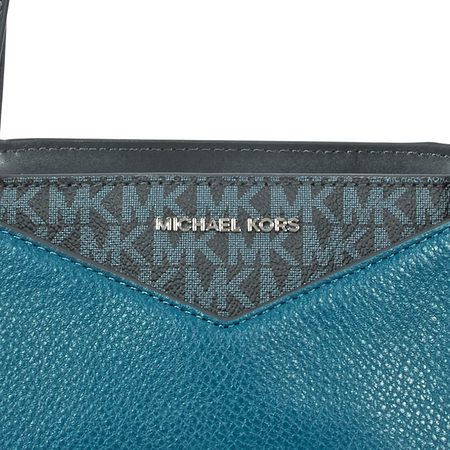 Michael Kors Whitney Leather Tote- Teal 30F8SN1T1B-473