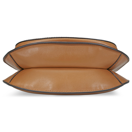 Michael Kors Lillie Medium Leather Shoulder Bag- Acorn 30F8G0LM2T-203