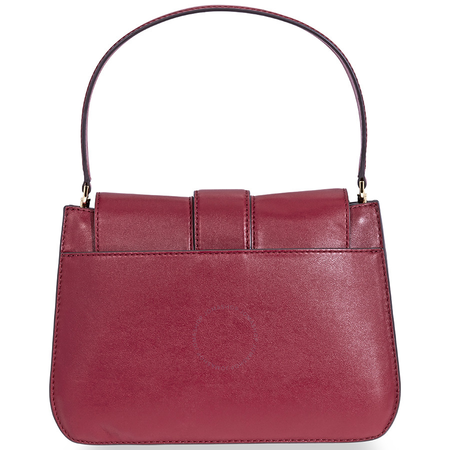 Michael Kors Lillie Medium Leather Shoulder Bag- Oxblood 30F8G0LF2T-550
