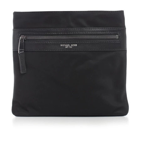 Michael Kors Men's  Flat Crossbody bag Kent Black Small Flat Crossbody 33S6LKNC5C-001