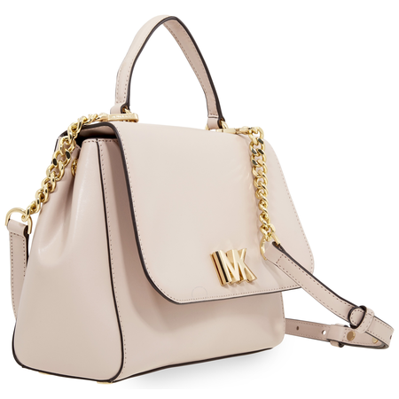 Michael Kors Mott Medium Leather Satchel- Light Pink 30S8GOXS2L-187