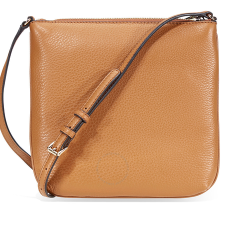 Michael Kors Riley Small Pebbled Leather Messenger Bag- Acron 32S5GRLC1L-203