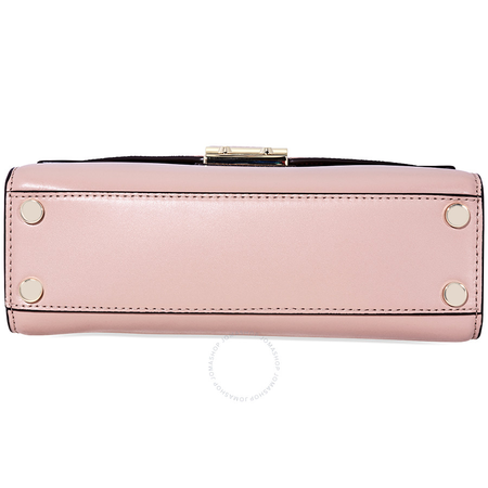 Michael Kors Sloan Leather Medium Satchel - Pink/Multi 30F8TSLS2V-982