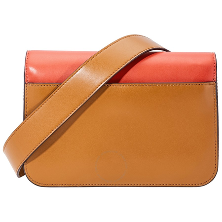 Michael Kors Sloan Tri-Color Leather Shoulder Bag - Acorn/Multi 30H8TS9L3T-932