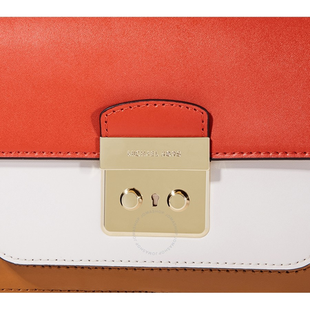 Michael Kors Sloan Tri-Color Leather Shoulder Bag - Acorn/Multi 30H8TS9L3T-932