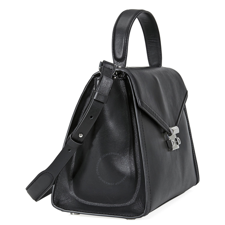 Michael Kors Whitney Large Leather Satchel- Black 30T8SXIS3L-001