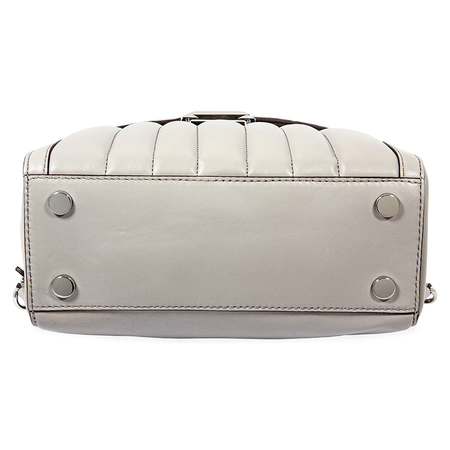 Michael Kors Whitney Quilted Leather Backpack- Pearl Grey 30F8SXIB2T-081
