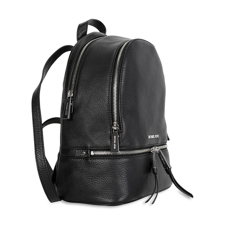Michael Kors Open Box -  Rhea Leather Backpack - Black 30S5SEZB1L-001