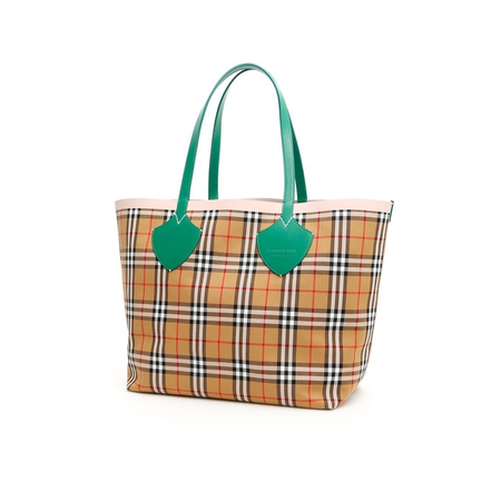 Burberry Ladies Giant Vintage Reversible Tote 4077388