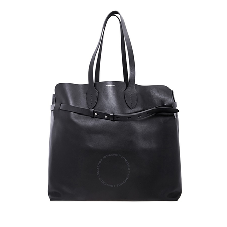 Burberry Large Soft Leather Belt Bag- Black 8006553