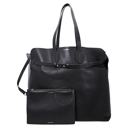 Burberry Large Soft Leather Belt Bag- Black 8006553