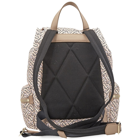 Burberry Medium Rucksack in Monogram Print Nylon- Blush 8011639