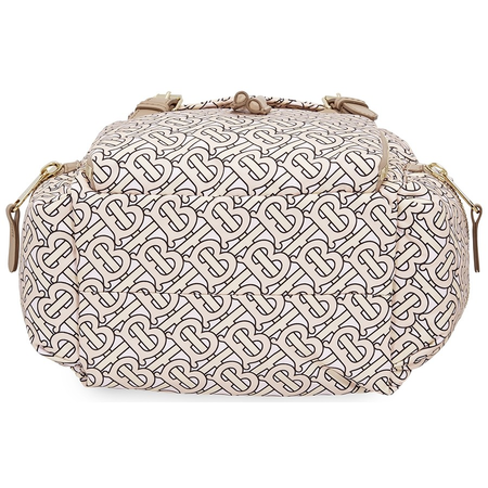 Burberry Medium Rucksack in Monogram Print Nylon- Blush 8011639