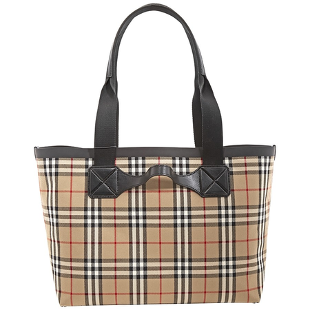 Burberry Medium Vintage Check Austen Tote Bag 8015969