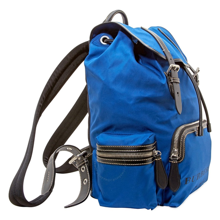 Burberry Men's Large Rucksack- Bright Blue 4068951
