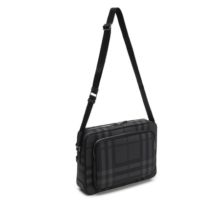 Burberry Men's London Check Messenger Bag 8005167