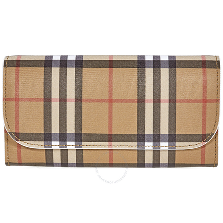 Burberry Slim Vintage Continental Wallet- Chalk White 4073428