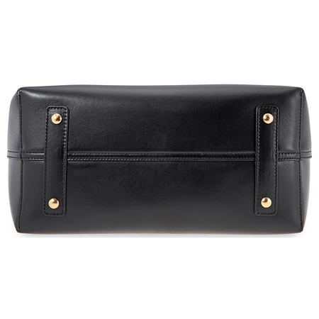 Burberry The Medium Leather Triple Stud Belt Bag- Black 8016764