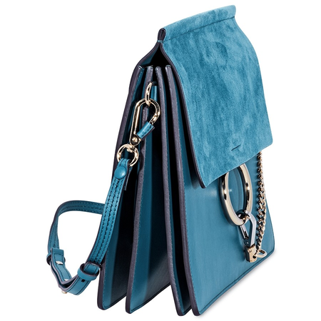 Chloe Faye Shoulder Bag- Vinyl Blue C17SS231H2O 44F