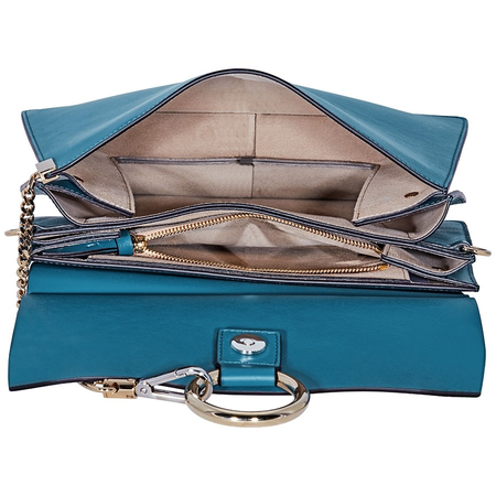 Chloe Faye Shoulder Bag- Vinyl Blue C17SS231H2O 44F