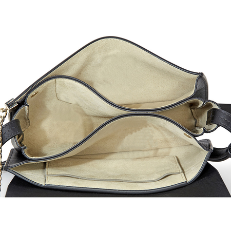 Chloe Faye Small Suede Calfskin Shoulder Bag - Black C15US127H2O-001