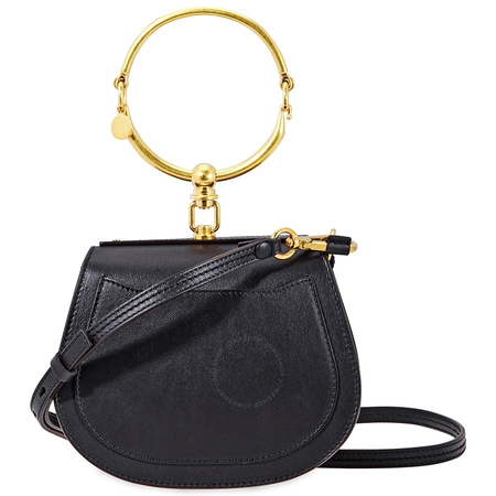 Chloe Nile Small Bracelet Bag- Black C17US301HEU001