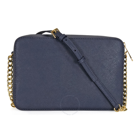 Michael Kors Jet Set Large Saffiano Leather Crossbody - Admiral 32S4GTVC3L-414