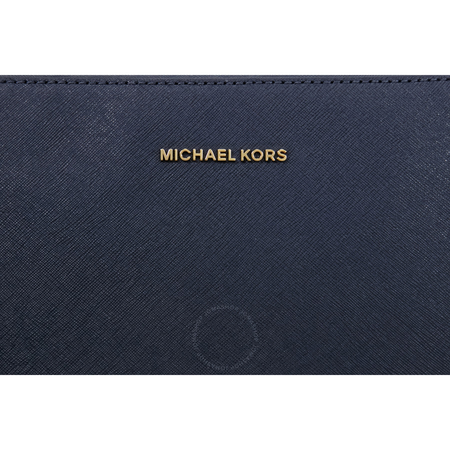 Michael Kors Jet Set Large Saffiano Leather Crossbody - Admiral 32S4GTVC3L-414