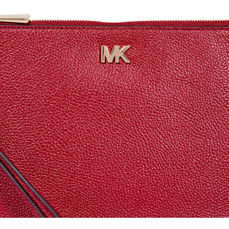 Michael Kors Medium Leather Pouch- Maroon 32S8GF9P2L-550