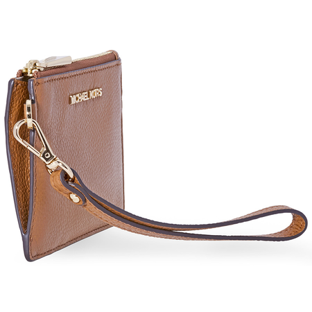 Michael Kors Mercer Pebbled Leather Coin Purse- Acorn 32T7GM9P0L-203