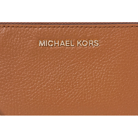 Michael Kors Mercer Pebbled Leather Coin Purse- Acorn 32T7GM9P0L-203