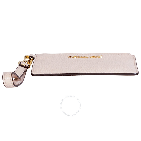 Michael Kors Small Mercer Pebbled Leather Coin Case- Soft Pink 32T7GM9P0L-187