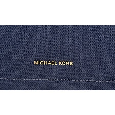 Michael Kors Pre-Owned -  Isla Large Canvas Shoulder Bag- Admiral 30H8BZWT3C-414